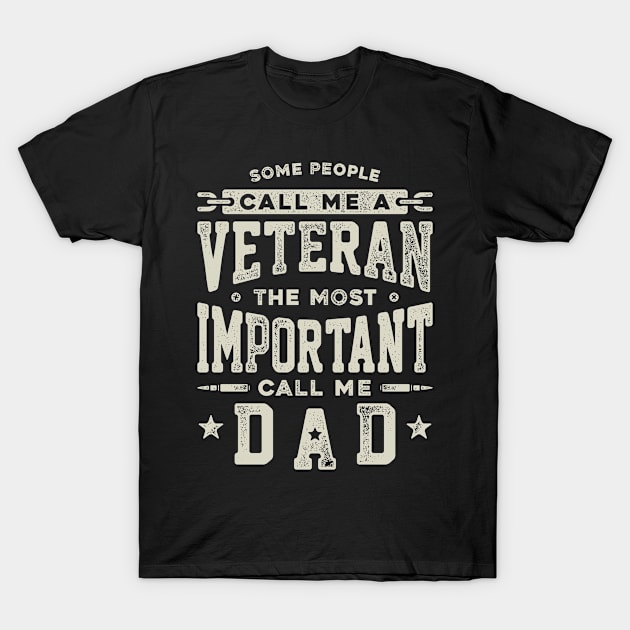 Veteran Father's Day T-Shirt by Bumbershoot